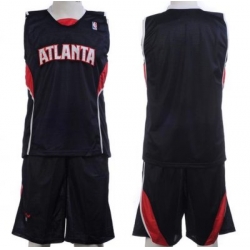 Atlanta Hawks Blank Black Jerseys&Shorts