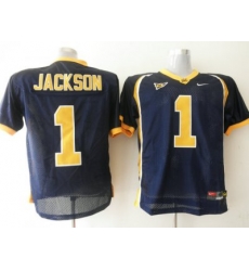 Golden Bears #1 DeSean Jackson Blue Embroidered NCAA Jersey