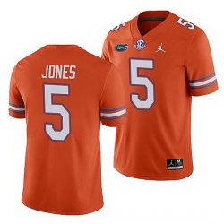 Florida Gators 2021 22 Emory Jones Orange College Football Jersey