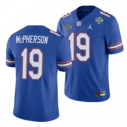 Florida Gators Evan Mcpherson Royal 2020 Cotton Bowl Men'S Jersey