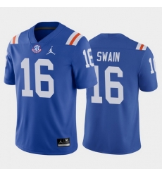 Florida Gators Freddie Swain Royal Throwback Men'S Jersey