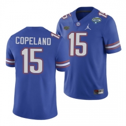 Florida Gators Jacob Copeland Royal 2020 Cotton Bowl Classic College Football Jersey