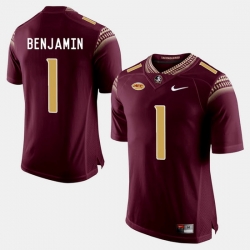 Florida State Seminoles Bkelvin Benjamin College Football Garnet Jersey