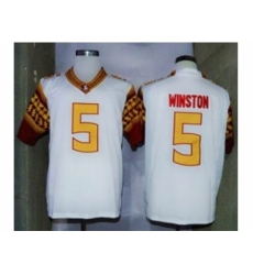 NCAA Florida State Seminoles #5 Winston white[new]