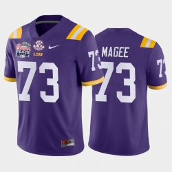 LSU Tiger Adrian Magee Purple Away Men'S Jersey