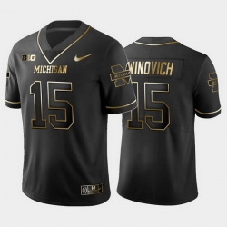 Michigan Wolverines Chase Winovich Black 2019 Golden Edition Men'S Jersey