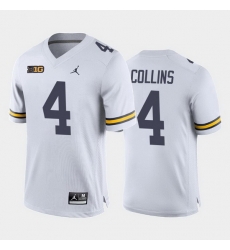 Michigan Wolverines Nico Collins White Away Men'S Jersey