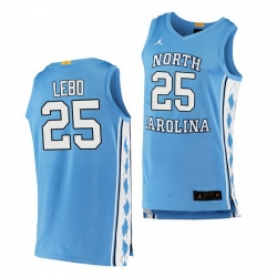 North Carolina Tar Heels Creighton Lebo Blue Authentic Jersey