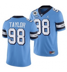 North Carolina Tar Heels Lawrence Taylor Blue College Football Alumni Jersey