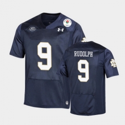 Men Notre Dame Fighting Irish Kyle Rudolph 2021 Rose Bowl Navy College Football Jersey