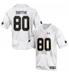 Men Under Armour 80 Limited White Durham Smythe Notre Dame Fighting Irish Alumni Football Jersey