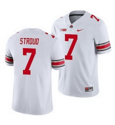 Ohio State Buckeyes C.J. Stroud White Game Men'S Jersey