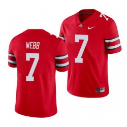 Ohio State Buckeyes Damon Webb Scarlet College Football Men'S Jersey