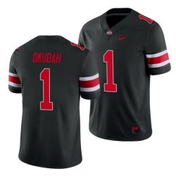 Ohio State Buckeyes Jeff Okudah Black Game Men'S Jersey