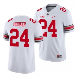 Ohio State Buckeyes Malik Hooker White 2021 Sugar Bowl College Football Jersey 0