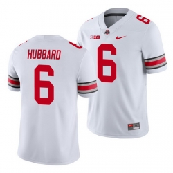 Ohio State Buckeyes Sam Hubbard White College Football Men'S Jersey