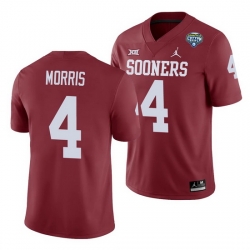 Oklahoma Sooners Chandler Morris Crimson 2020 Cotton Bowl Men'S Jersey