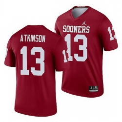 Oklahoma Sooners Colt Atkinson Crimson Legend Men'S Jersey