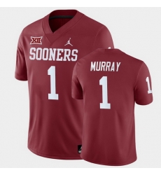 Oklahoma Sooners Kyler Murray Crimson Home Men'S Jersey