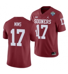 Oklahoma Sooners Marvin Mims Crimson 2020 Cotton Bowl Men'S Jersey