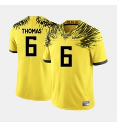 Men Oregon Ducks De'Anthony Thomas College Football Yellow Jersey