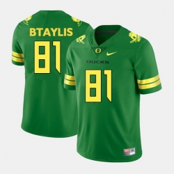 Men Oregon Ducks Evan Baylis College Football Green Jersey