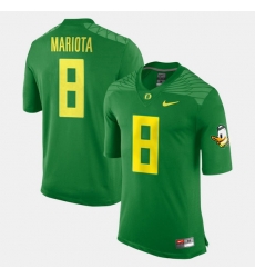 Men Oregon Ducks Marcus Mariota Alumni Football Game Green Jersey