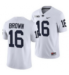 penn state nittany lions ji'ayir brown white college football men jersey