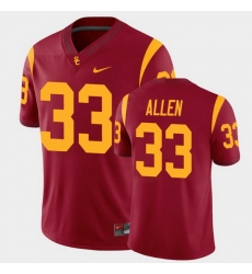 Men Usc Trojans Marcus Allen College Football Cardinal Alumni Player Game Jersey