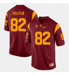 Men Usc Trojans Randall Telfer Pac 12 Game Red Jersey