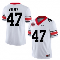 2020 Men #47 Payne Walker Georgia Bulldogs 1980 National Champions 40th Anniversary College Football