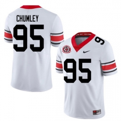 2020 Men #95 Noah Chumley Georgia Bulldogs 1980 National Champions 40th Anniversary College Football