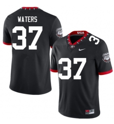 Men #37 Woody Waters Georgia Bulldogs College Football Jerseys Sale-100th Anniversary