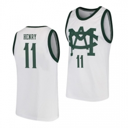 Michigan State Spartans Aaron Henry White Vault Mac Men'S Jersey