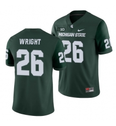 Michigan State Spartans Brandon Wright Green College Football Men'S Jersey