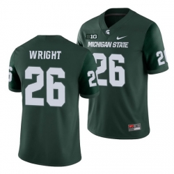 Michigan State Spartans Brandon Wright Green College Football Men'S Jersey