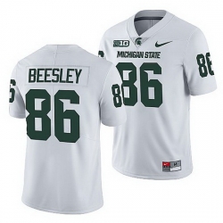 Michigan State Spartans Drew Beesley White Limited Men Jersey