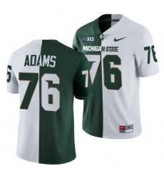 Michigan State Spartans Flozell Adams Michigan State Spartans Split Edition Jersey