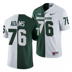 Michigan State Spartans Flozell Adams Michigan State Spartans Split Edition Jersey