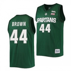 Michigan State Spartans Gabe Brown Green Alumni Commemorative Classic Jersey