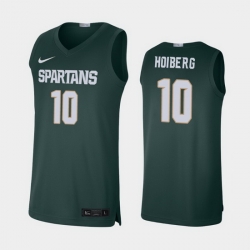 Michigan State Spartans Jack Hoiberg Green Alumni Limited Men'S Jersey