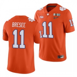 Clemson Tigers Bryan Bresee Orange College Football Men'S Jersey