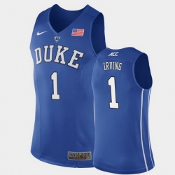 Duke Blue Devils Kyrie Irving Royal Authentic Men'S Jersey