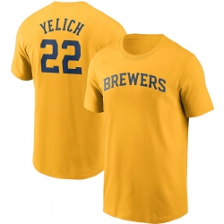 Milwaukee Brewers Men T Shirt 002