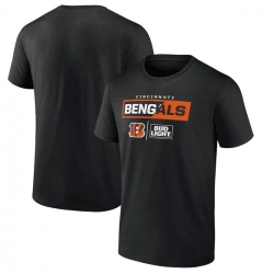 Men Cincinnati Bengals Black X Bud Light T Shirt