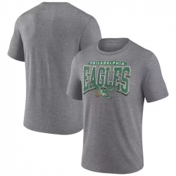 Men Philadelphia Eagles Gray Sleeve T Shirt