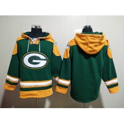 Green Bay Packers Sitched Pullover Hoodie Blank