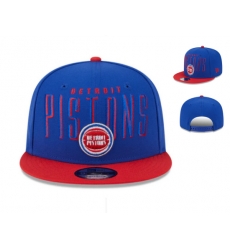 Detroit Pistons Snapback Cap 004