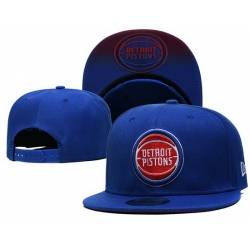 Detroit Pistons Snapback Cap 007