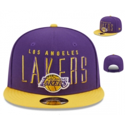 Los Angeles Lakers Snapback Cap 014